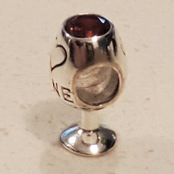 Pandora Style 925 Red Wine Charm - Picture 6 of 9